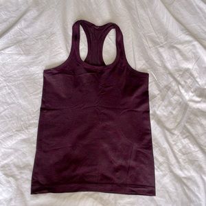 LULULEMON LARGE tank maroon